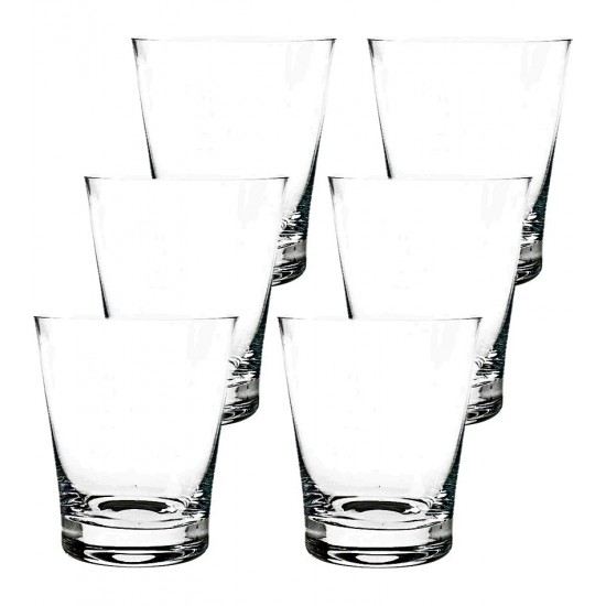 Jogo 6 Copos 340ml 10,5cm Altura Sophia Em Cristal Ecológico Bohemia